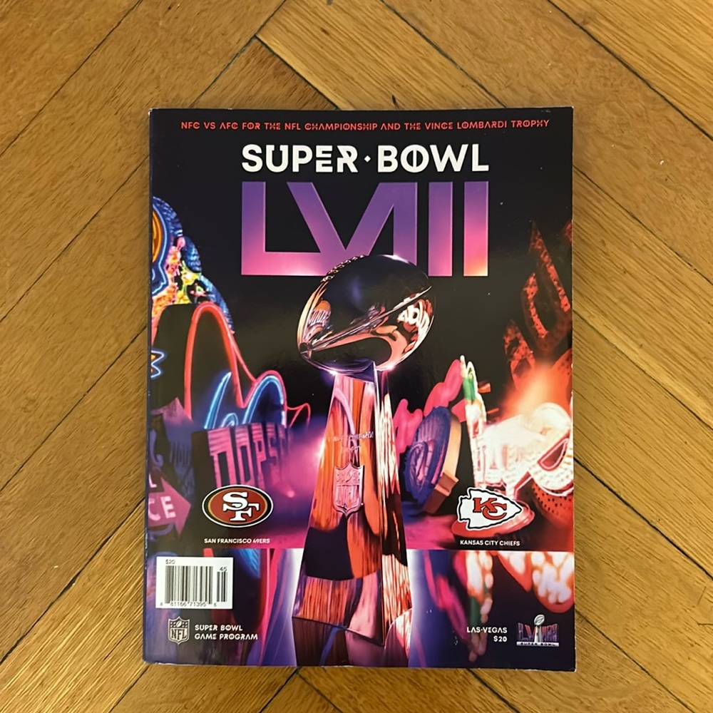 Super Bowl LVIII Game Program